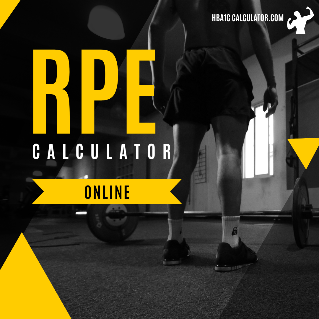 RPE Calculator: Rate of Perceived Exertion