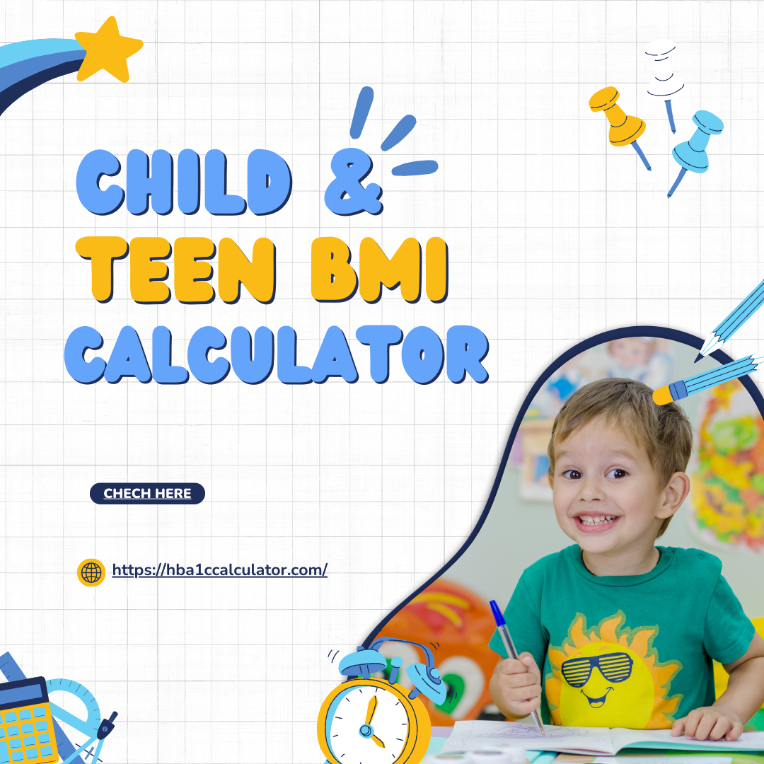 Child & Teen BMI Calculator