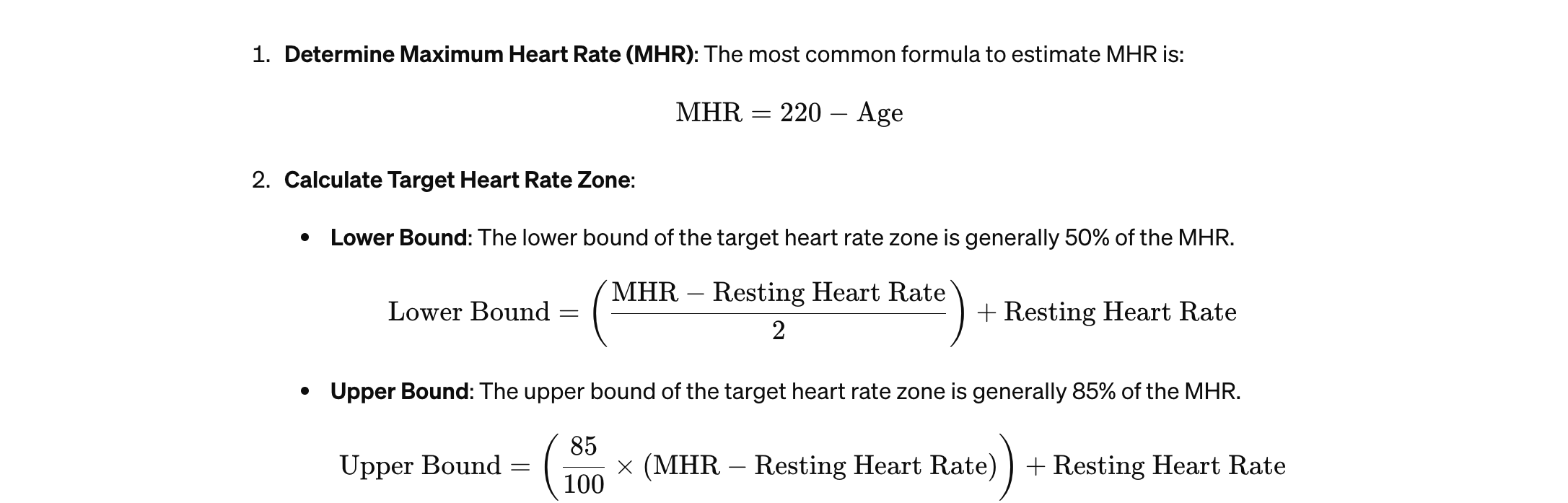 Advantages of Using a Target Heart Rate Calculator